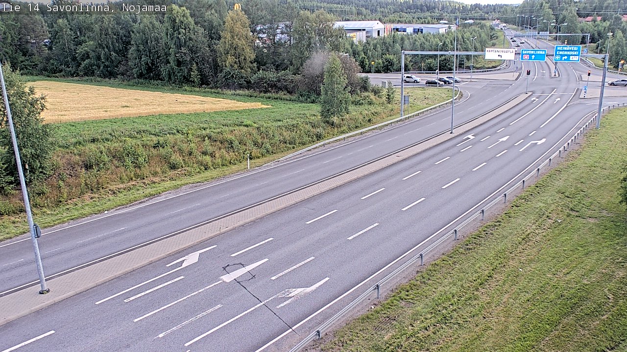 Kelikamerat Kuva Tie 14 Savonlinna, Nojanmaa, Savonlinna, Etelä-Savo