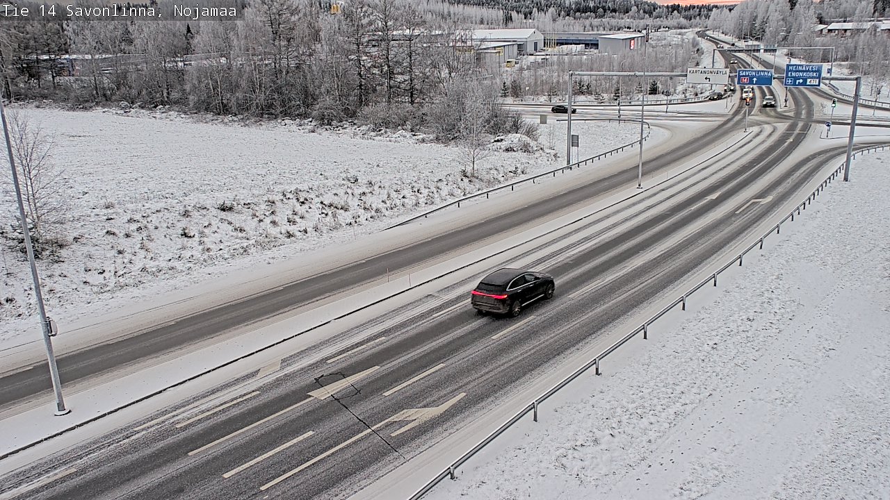 Kelikamerat Kuva Tie 14 Savonlinna, Nojanmaa, Savonlinna, Etelä-Savo