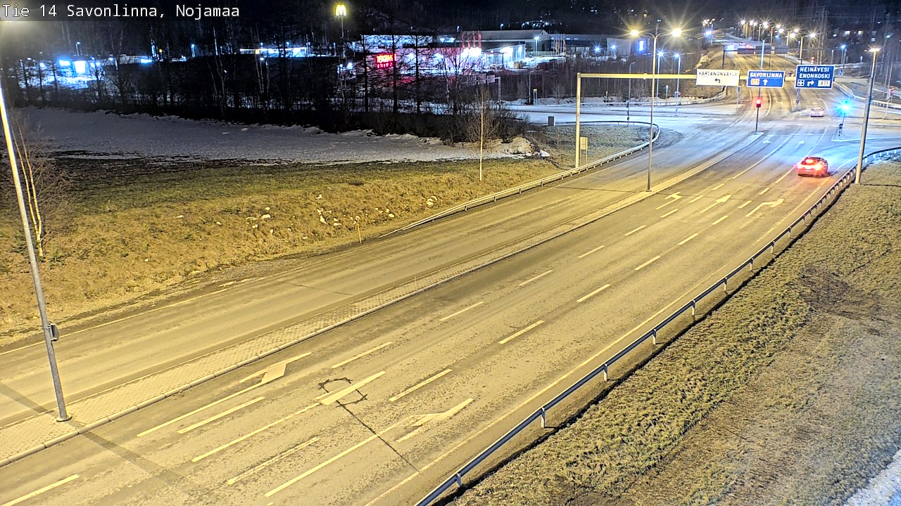 Kelikamerat Kuva Tie 14 Savonlinna, Nojanmaa, Savonlinna, Etelä-Savo