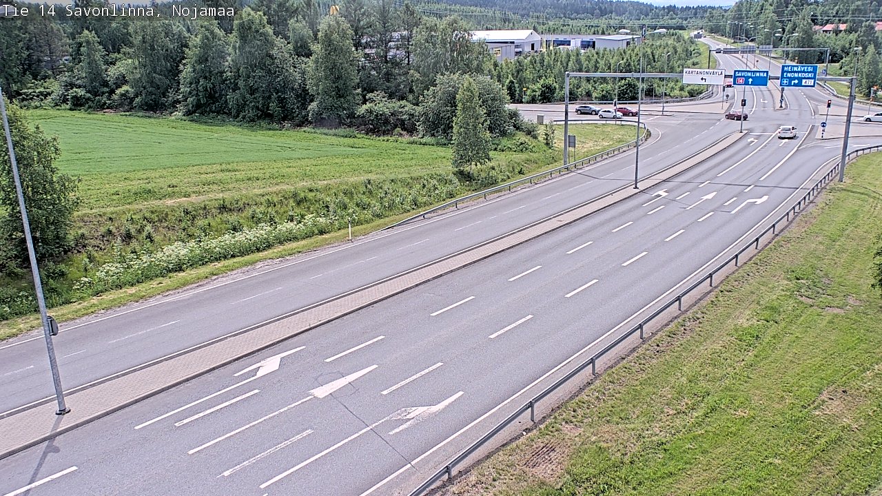 Kelikamerat Kuva Tie 14 Savonlinna, Nojanmaa, Savonlinna, Etelä-Savo
