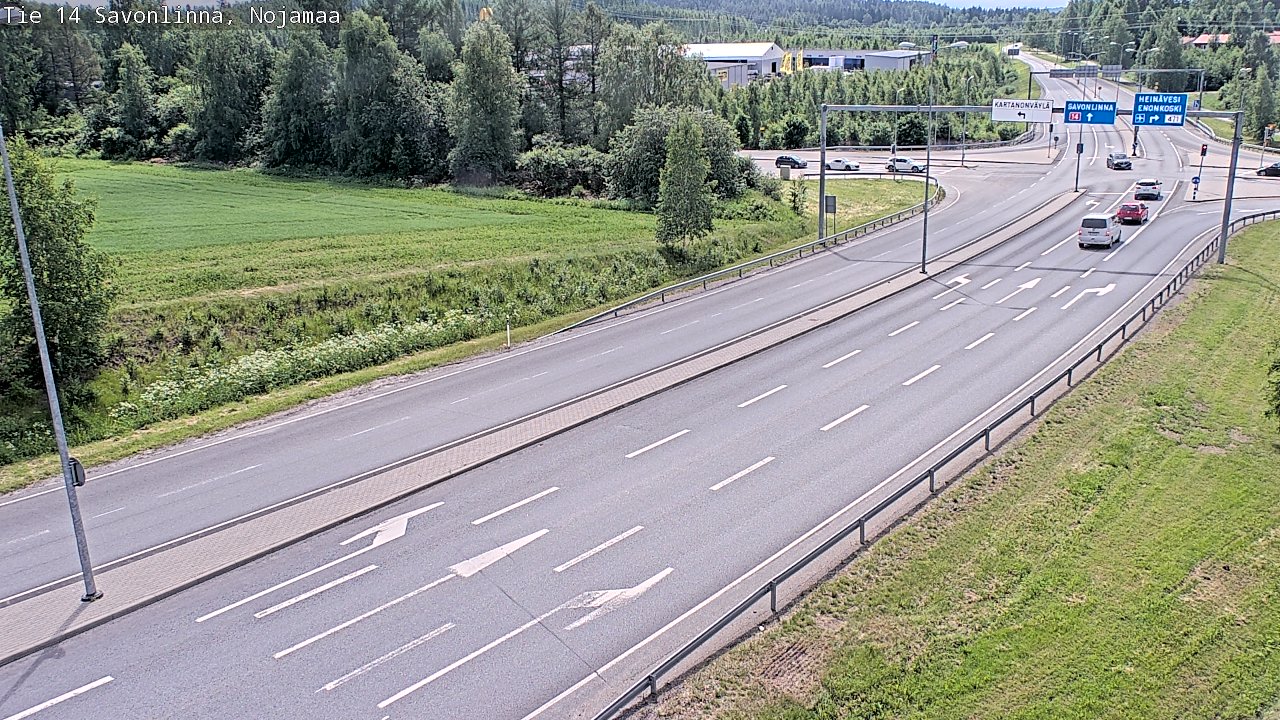Kelikamerat Kuva Tie 14 Savonlinna, Nojanmaa, Savonlinna, Etelä-Savo