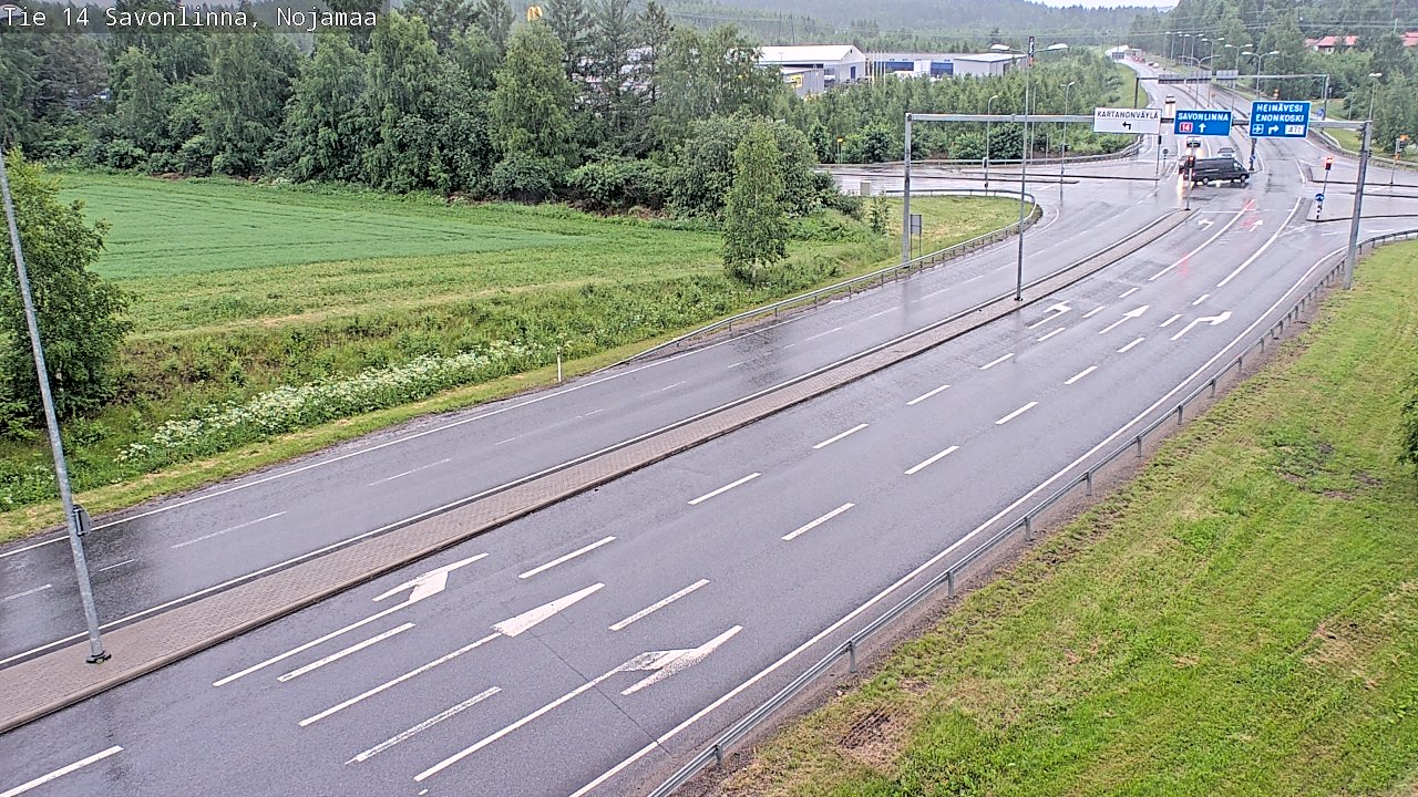 Kelikamerat Kuva Tie 14 Savonlinna, Nojanmaa, Savonlinna, Etelä-Savo