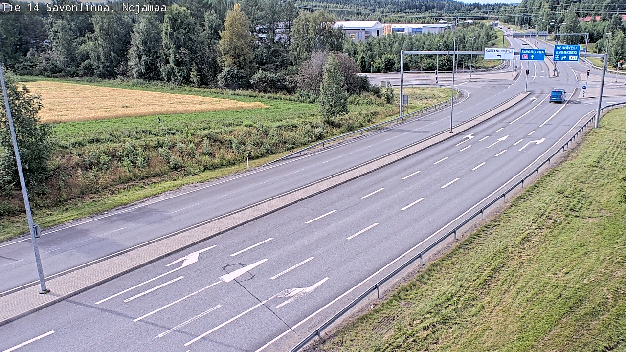 Kelikamerat Kuva Tie 14 Savonlinna, Nojanmaa, Savonlinna, Etelä-Savo