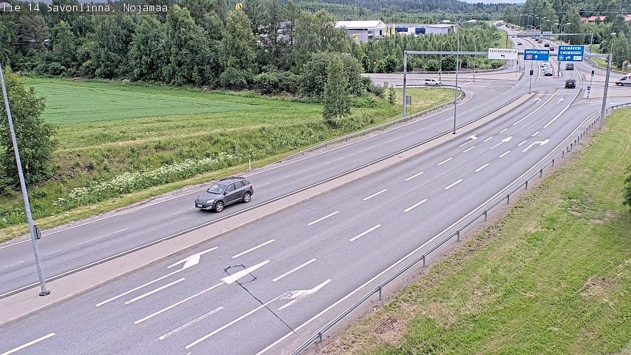 Kelikamerat Kuva Tie 14 Savonlinna, Nojanmaa, Savonlinna, Etelä-Savo