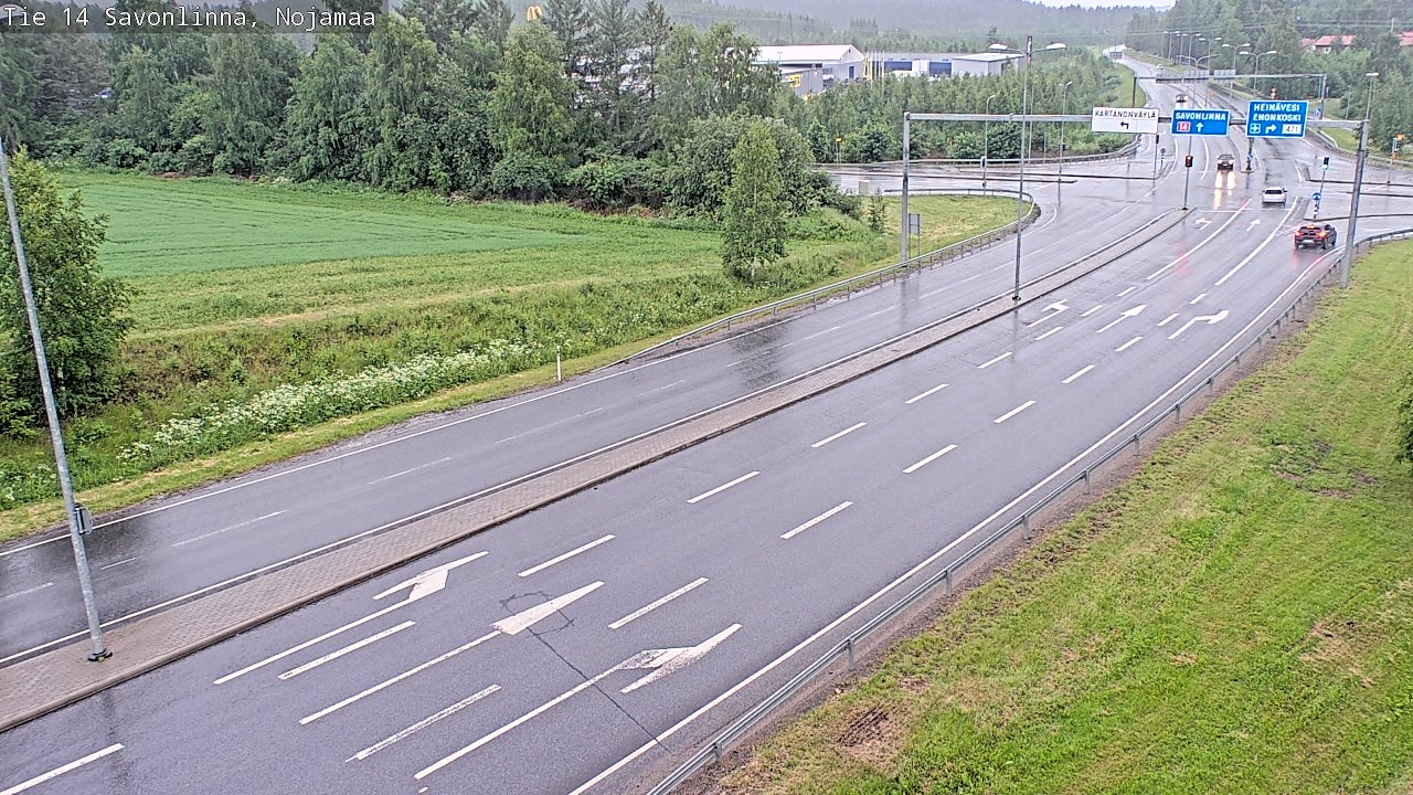 Kelikamerat Kuva Tie 14 Savonlinna, Nojanmaa, Savonlinna, Etelä-Savo