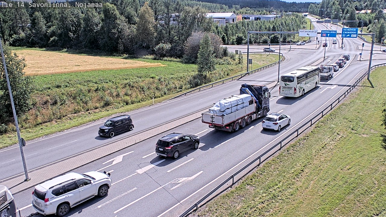 Kelikamerat Kuva Tie 14 Savonlinna, Nojanmaa, Savonlinna, Etelä-Savo