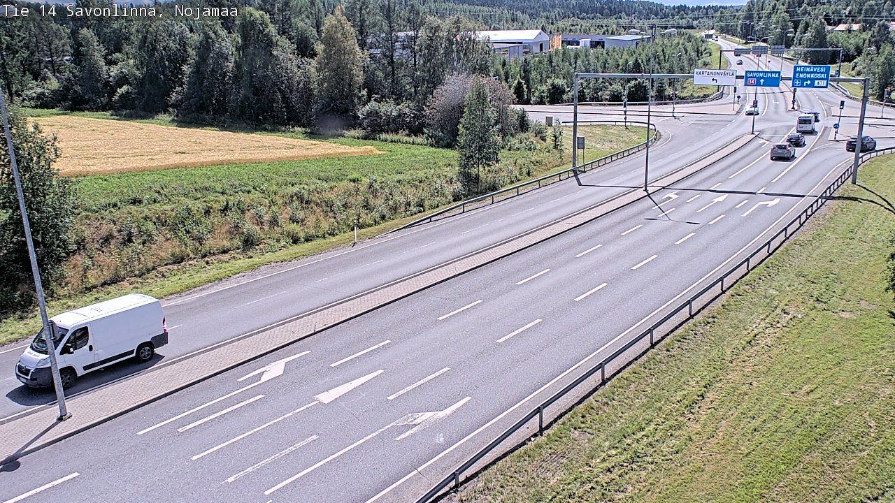 Kelikamerat Kuva Tie 14 Savonlinna, Nojanmaa, Savonlinna, Etelä-Savo