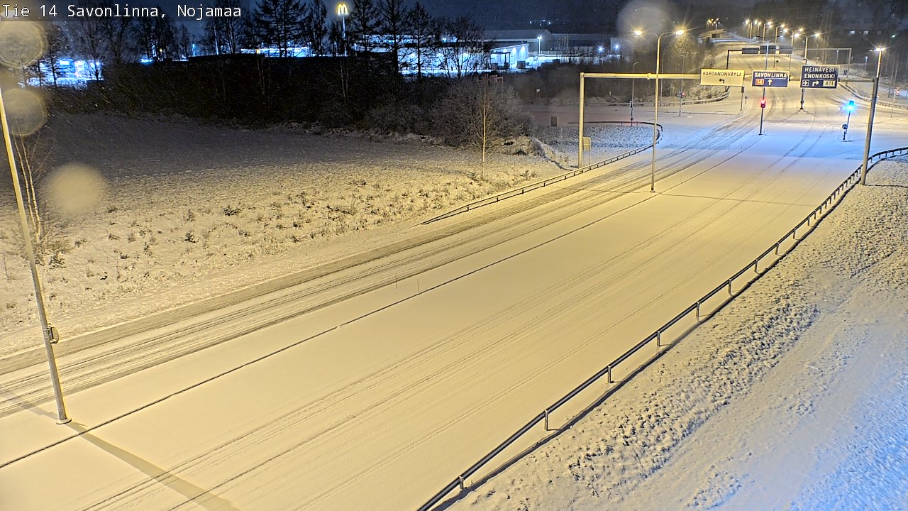 Kelikamerat Kuva Tie 14 Savonlinna, Nojanmaa, Savonlinna, Etelä-Savo