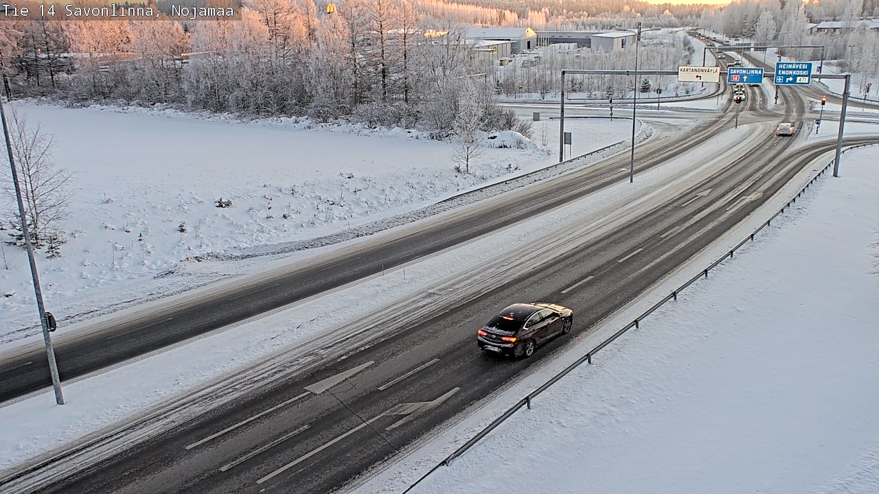 Kelikamerat Kuva Tie 14 Savonlinna, Nojanmaa, Savonlinna, Etelä-Savo