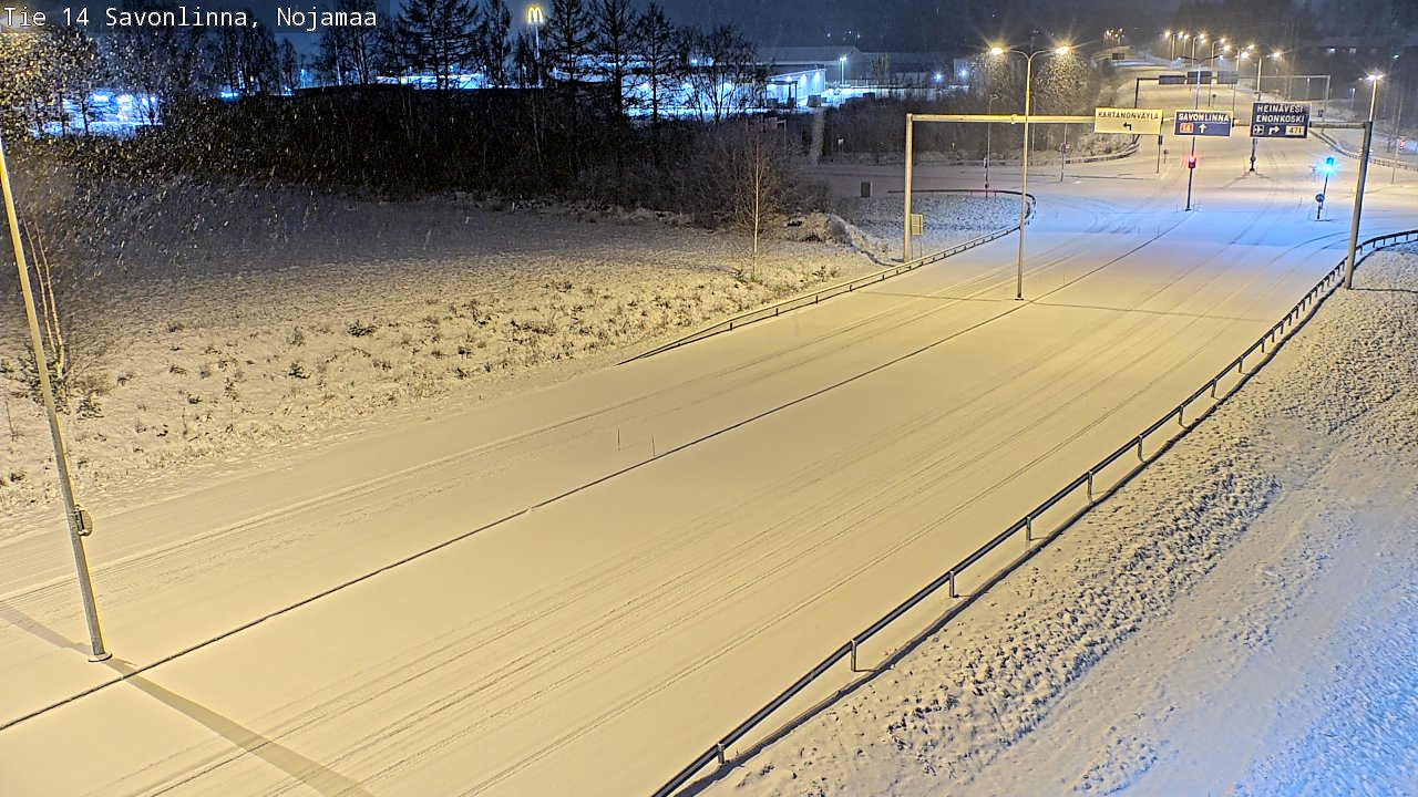 Kelikamerat Kuva Tie 14 Savonlinna, Nojanmaa, Savonlinna, Etelä-Savo