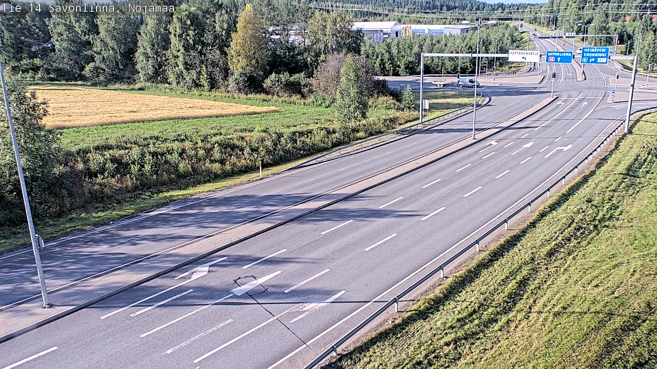Kelikamerat Kuva Tie 14 Savonlinna, Nojanmaa, Savonlinna, Etelä-Savo