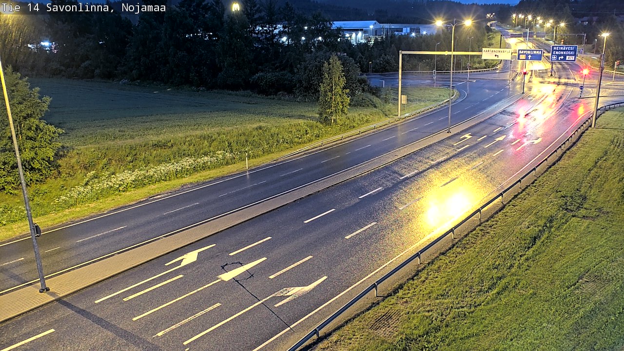 Kelikamerat Kuva Tie 14 Savonlinna, Nojanmaa, Savonlinna, Etelä-Savo