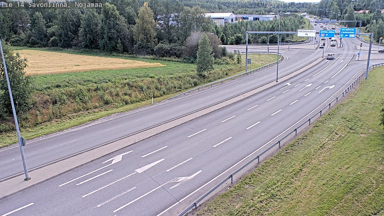 Kelikamerat Kuva Tie 14 Savonlinna, Nojanmaa, Savonlinna, Etelä-Savo