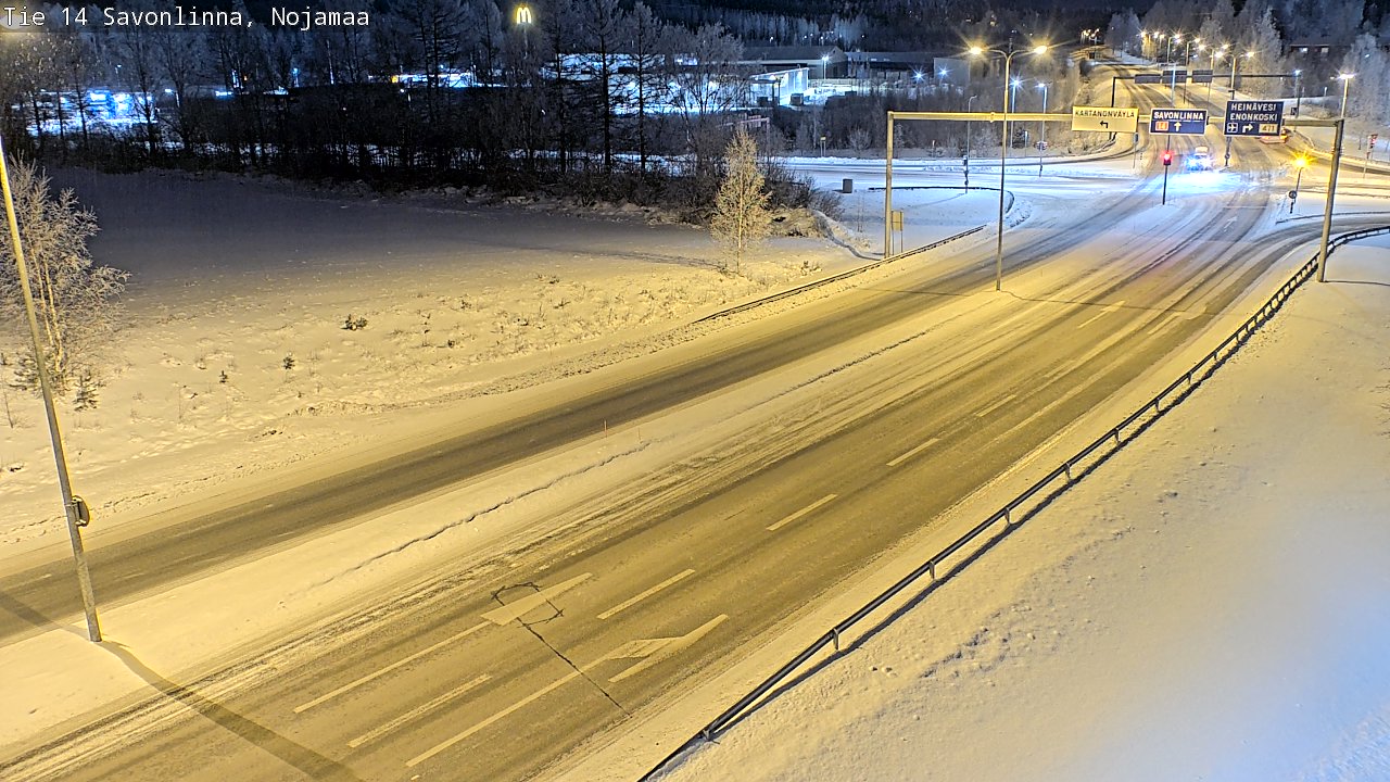 Kelikamerat Kuva Tie 14 Savonlinna, Nojanmaa, Savonlinna, Etelä-Savo