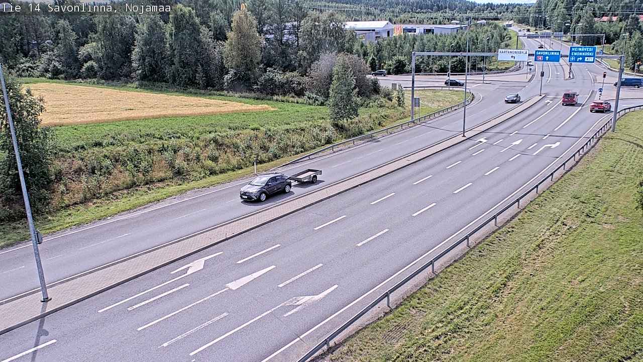 Kelikamerat Kuva Tie 14 Savonlinna, Nojanmaa, Savonlinna, Etelä-Savo