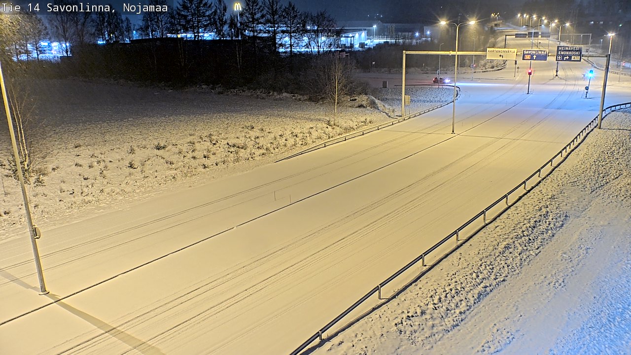 Kelikamerat Kuva Tie 14 Savonlinna, Nojanmaa, Savonlinna, Etelä-Savo