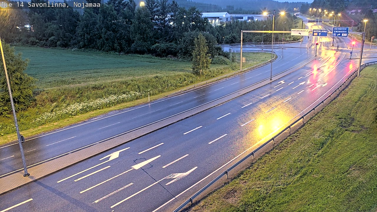 Kelikamerat Kuva Tie 14 Savonlinna, Nojanmaa, Savonlinna, Etelä-Savo