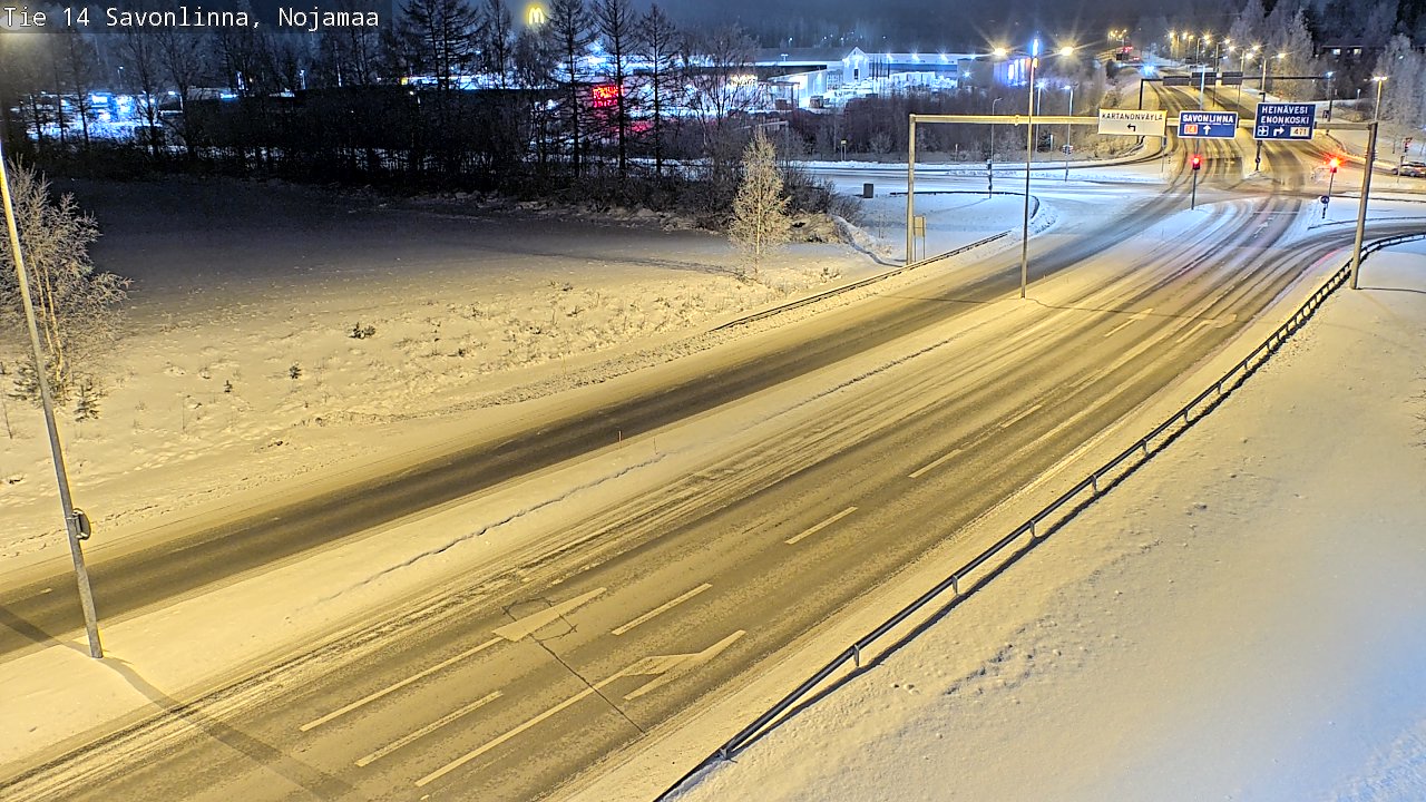 Kelikamerat Kuva Tie 14 Savonlinna, Nojanmaa, Savonlinna, Etelä-Savo