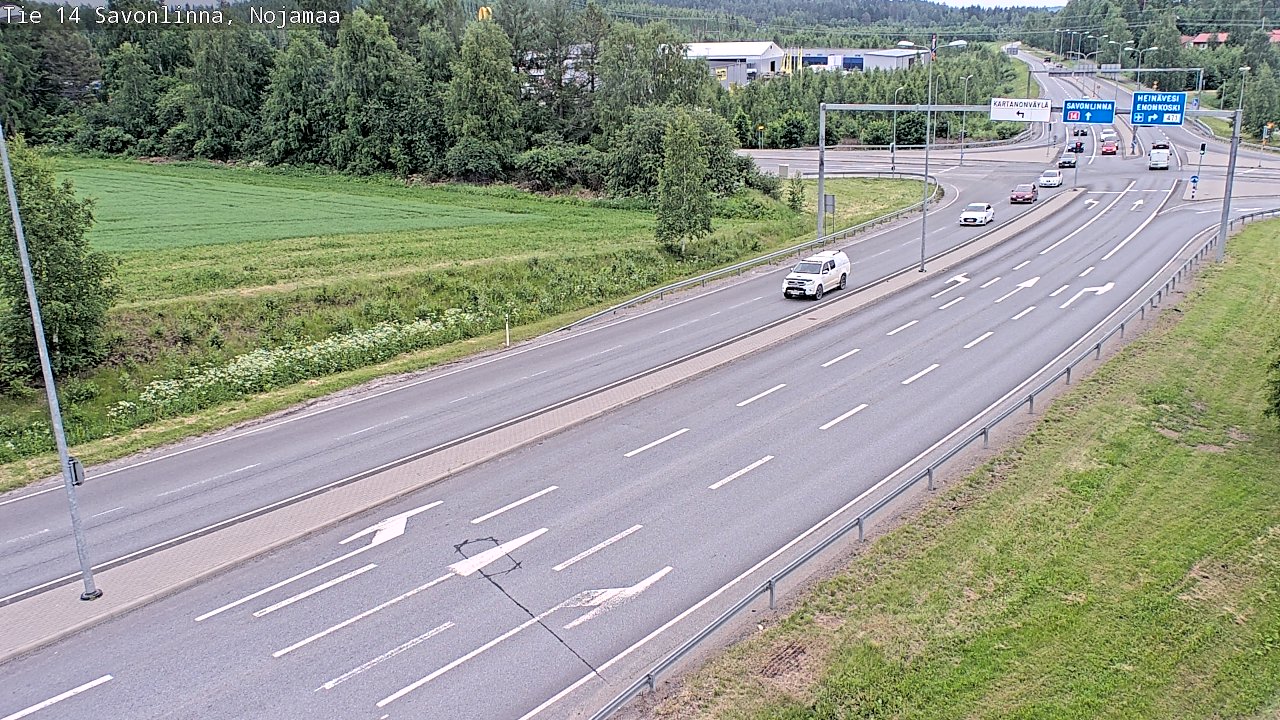Kelikamerat Kuva Tie 14 Savonlinna, Nojanmaa, Savonlinna, Etelä-Savo