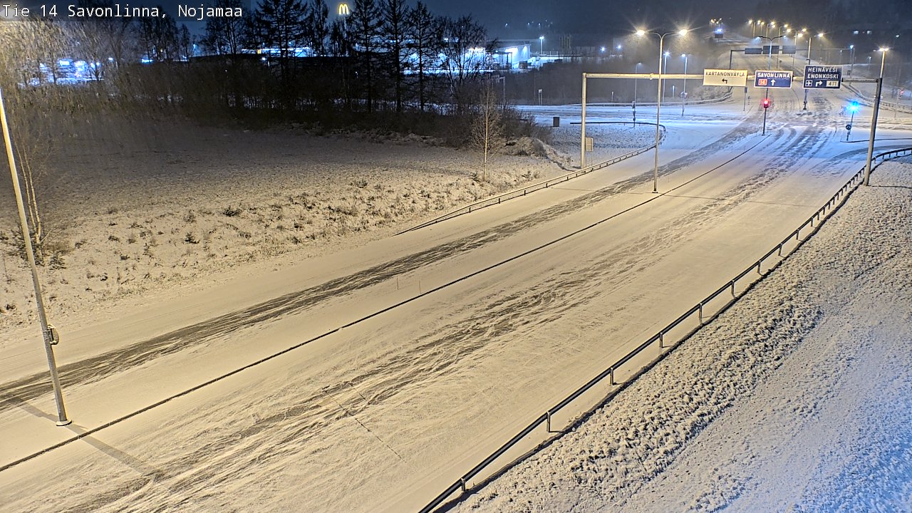 Kelikamerat Kuva Tie 14 Savonlinna, Nojanmaa, Savonlinna, Etelä-Savo