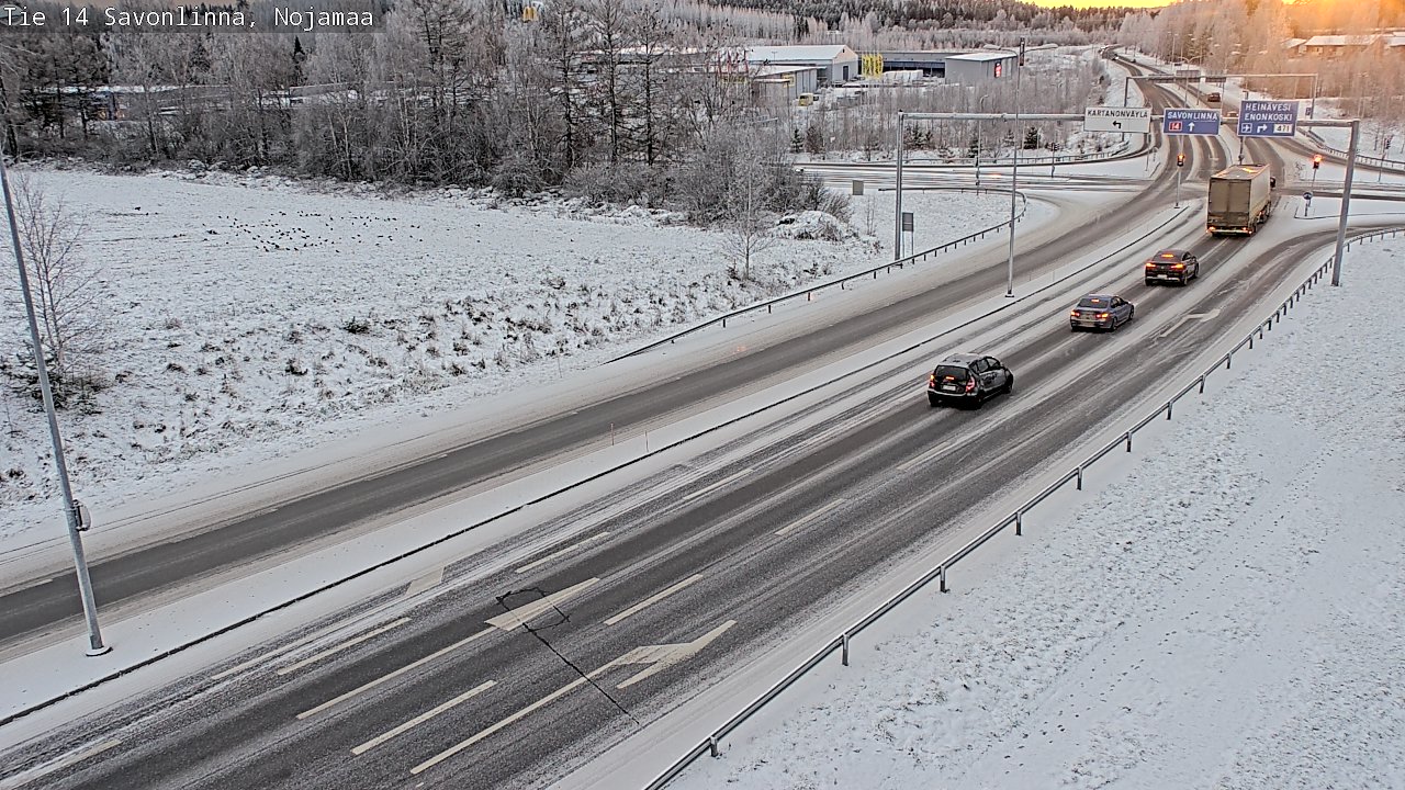 Kelikamerat Kuva Tie 14 Savonlinna, Nojanmaa, Savonlinna, Etelä-Savo