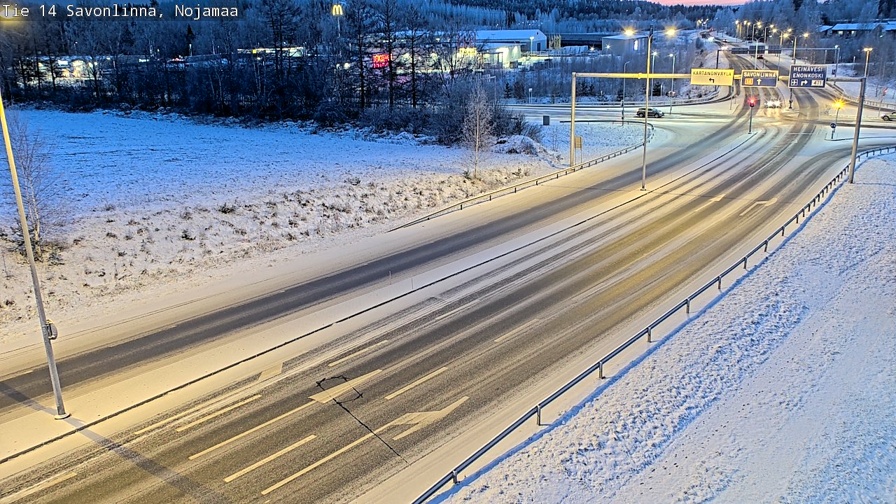 Kelikamerat Kuva Tie 14 Savonlinna, Nojanmaa, Savonlinna, Etelä-Savo