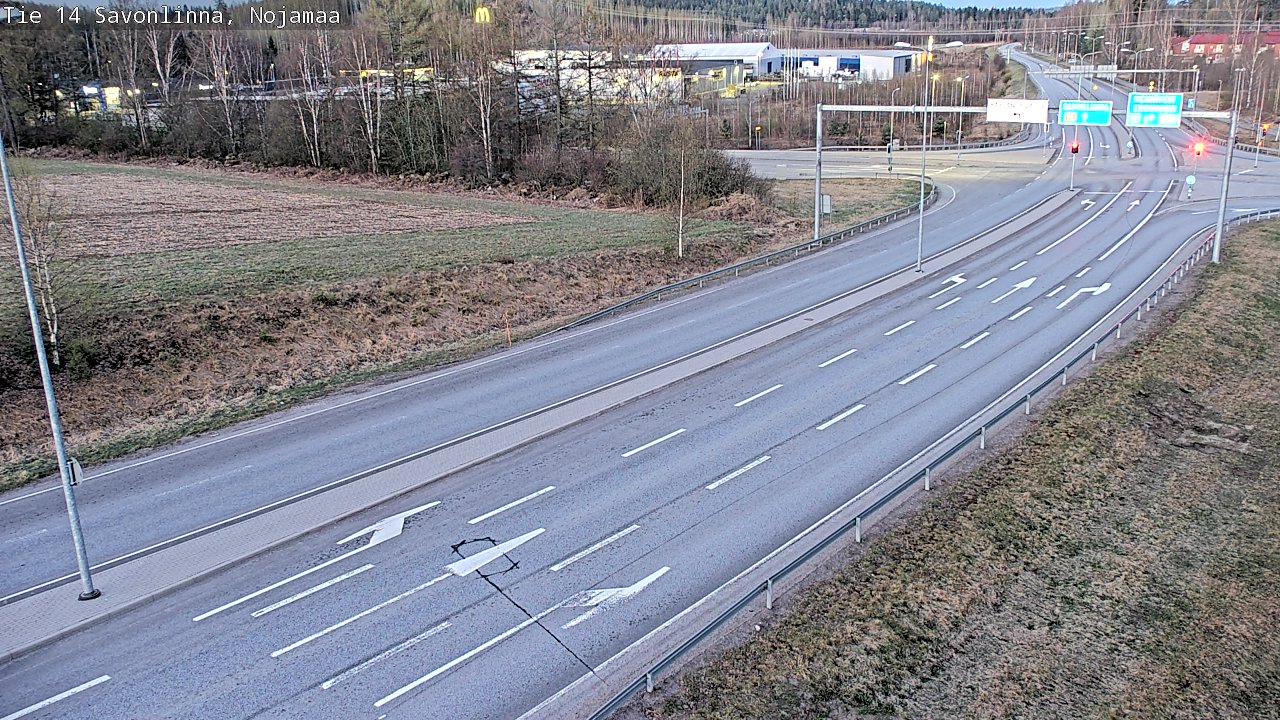 Kelikamerat Kuva Tie 14 Savonlinna, Nojanmaa, Savonlinna, Etelä-Savo