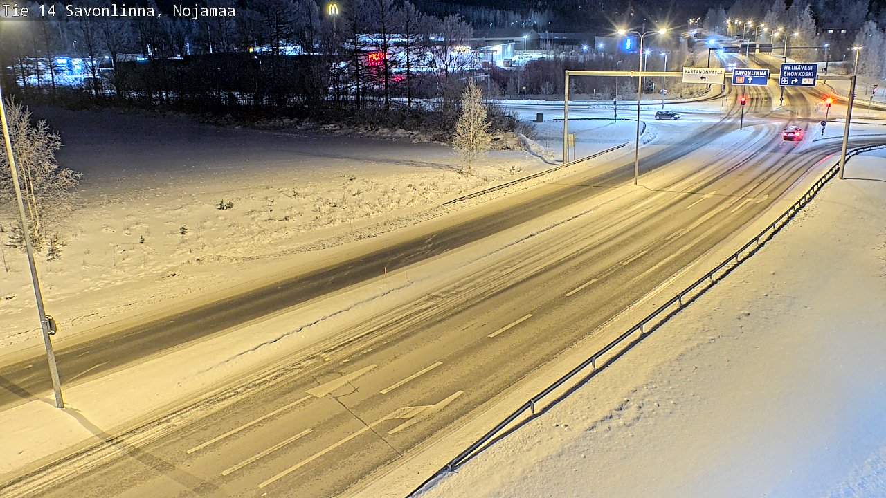 Kelikamerat Kuva Tie 14 Savonlinna, Nojanmaa, Savonlinna, Etelä-Savo