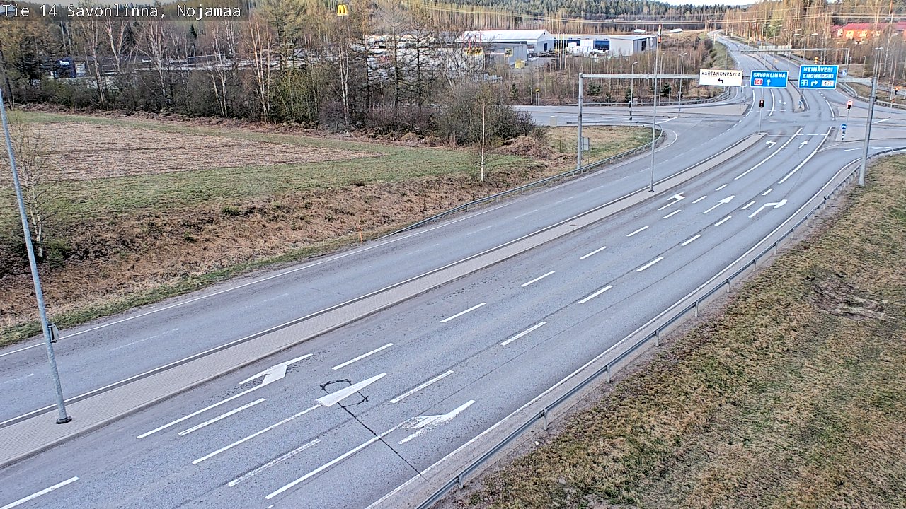 Kelikamerat Kuva Tie 14 Savonlinna, Nojanmaa, Savonlinna, Etelä-Savo