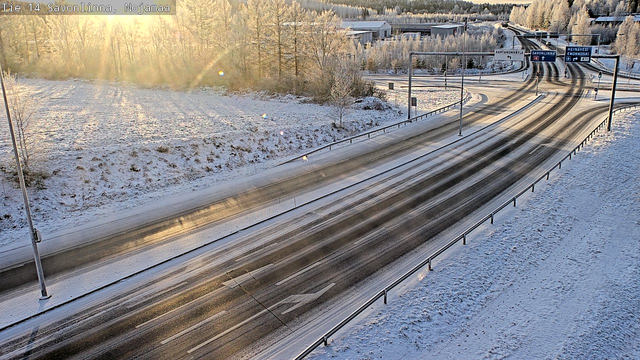 Kelikamerat Kuva Tie 14 Savonlinna, Nojanmaa, Savonlinna, Etelä-Savo