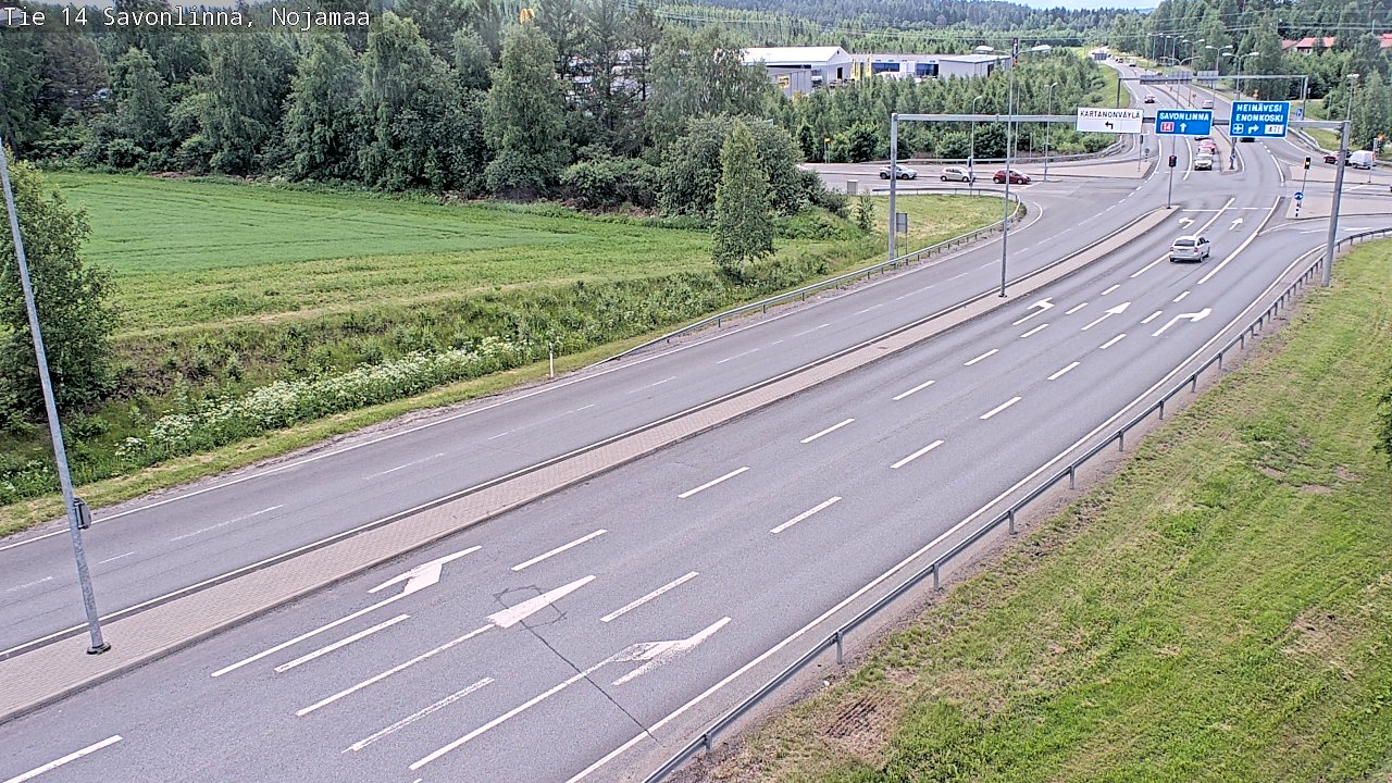 Kelikamerat Kuva Tie 14 Savonlinna, Nojanmaa, Savonlinna, Etelä-Savo