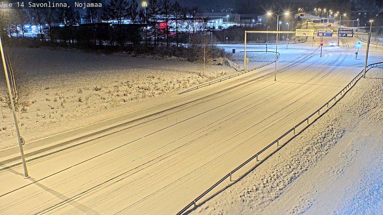 Kelikamerat Kuva Tie 14 Savonlinna, Nojanmaa, Savonlinna, Etelä-Savo