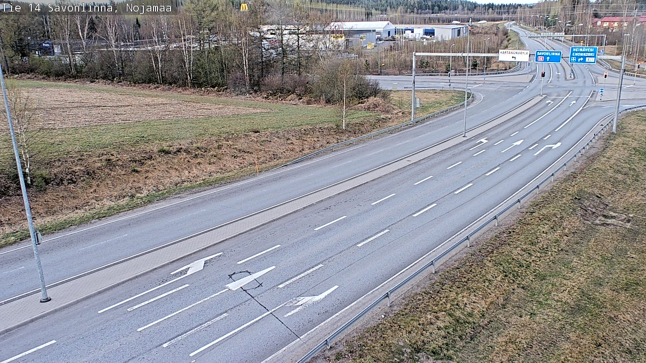Kelikamerat Kuva Tie 14 Savonlinna, Nojanmaa, Savonlinna, Etelä-Savo