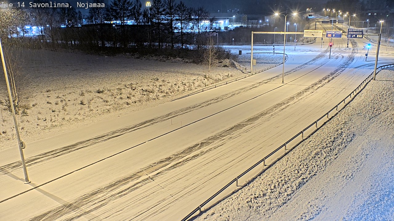 Kelikamerat Kuva Tie 14 Savonlinna, Nojanmaa, Savonlinna, Etelä-Savo