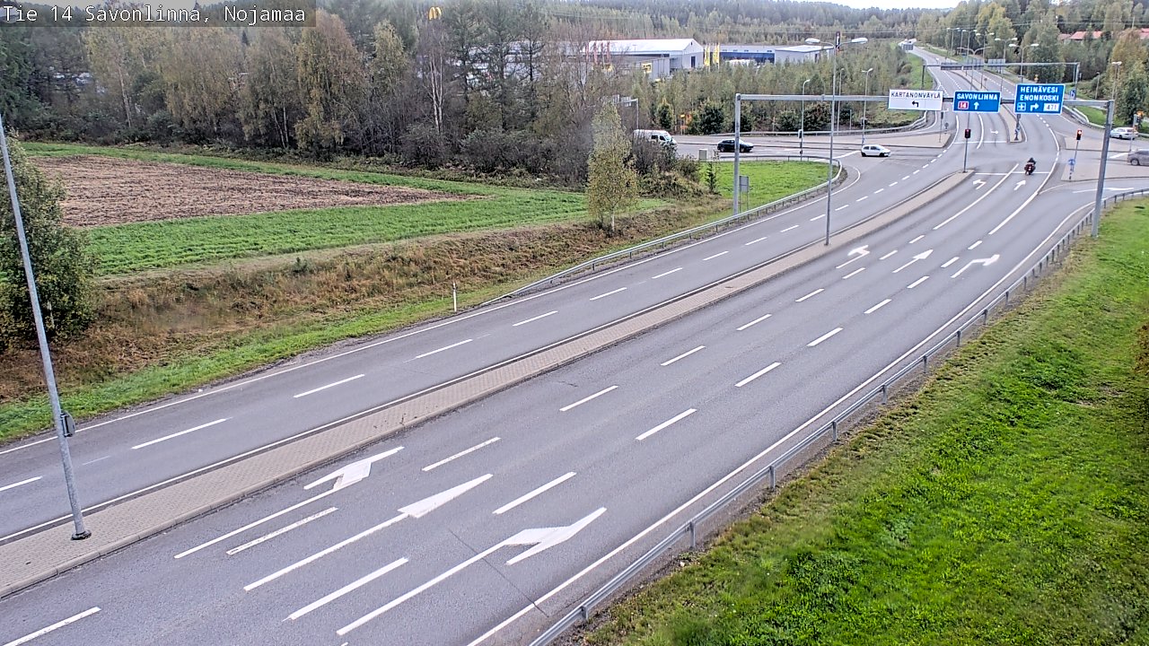 Kelikamerat Kuva Tie 14 Savonlinna, Nojanmaa, Savonlinna, Etelä-Savo