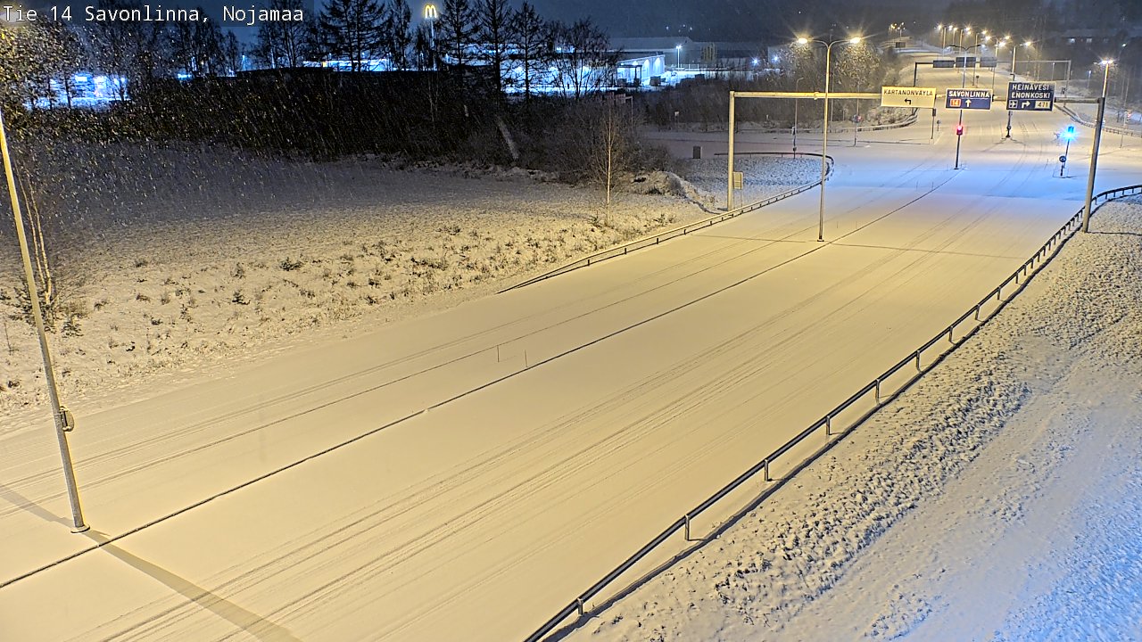 Kelikamerat Kuva Tie 14 Savonlinna, Nojanmaa, Savonlinna, Etelä-Savo