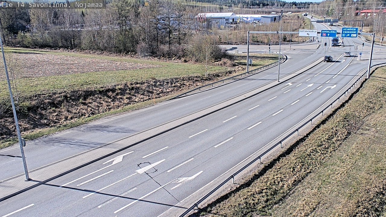 Kelikamerat Kuva Tie 14 Savonlinna, Nojanmaa, Savonlinna, Etelä-Savo