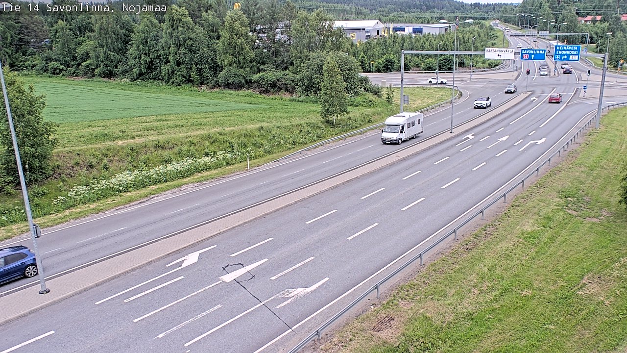 Kelikamerat Kuva Tie 14 Savonlinna, Nojanmaa, Savonlinna, Etelä-Savo