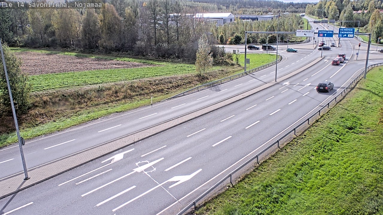Kelikamerat Kuva Tie 14 Savonlinna, Nojanmaa, Savonlinna, Etelä-Savo