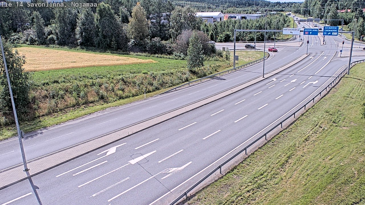 Kelikamerat Kuva Tie 14 Savonlinna, Nojanmaa, Savonlinna, Etelä-Savo