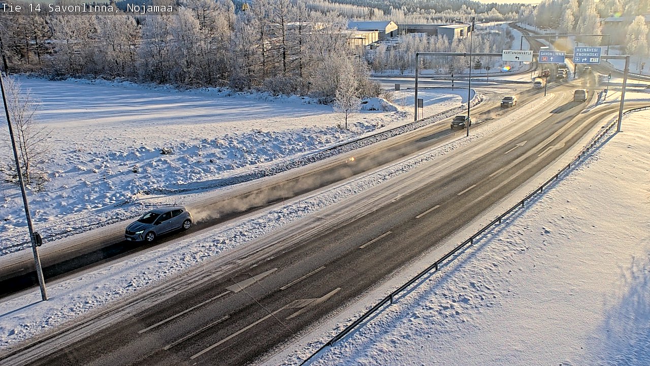 Kelikamerat Kuva Tie 14 Savonlinna, Nojanmaa, Savonlinna, Etelä-Savo