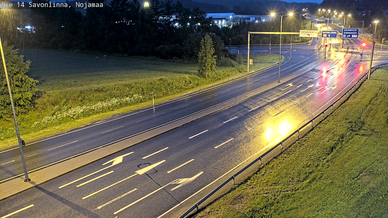 Kelikamerat Kuva Tie 14 Savonlinna, Nojanmaa, Savonlinna, Etelä-Savo
