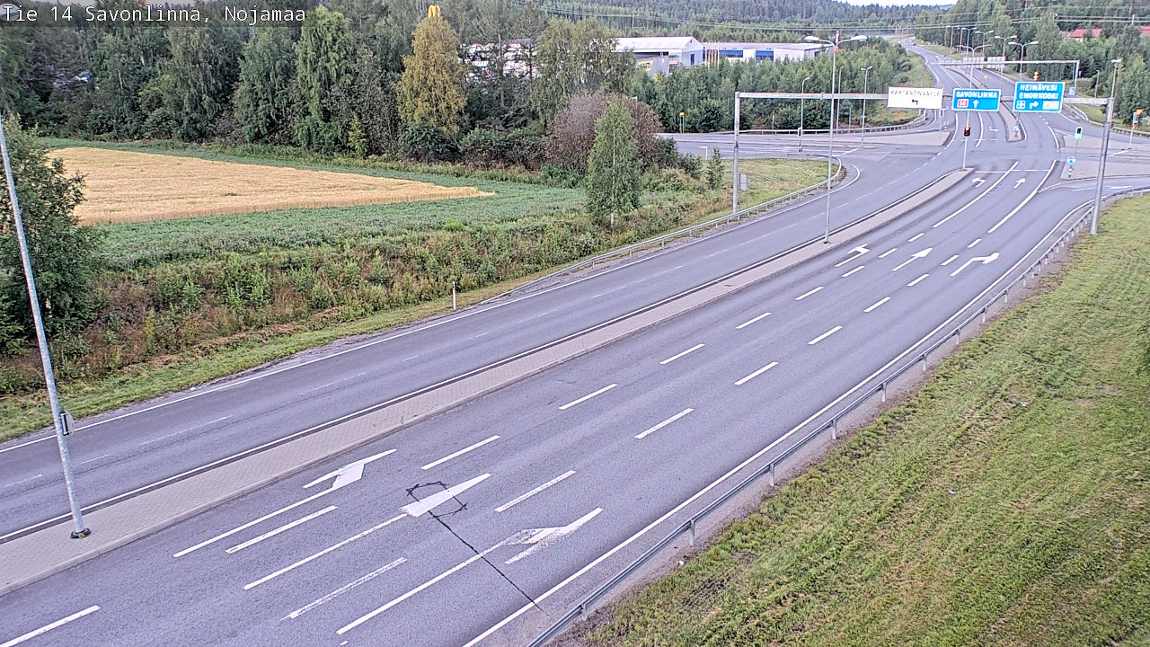Kelikamerat Kuva Tie 14 Savonlinna, Nojanmaa, Savonlinna, Etelä-Savo