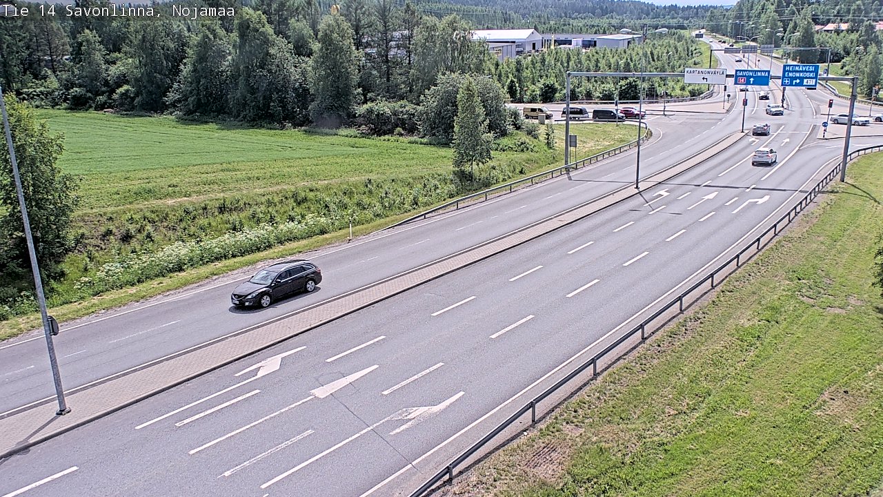 Kelikamerat Kuva Tie 14 Savonlinna, Nojanmaa, Savonlinna, Etelä-Savo