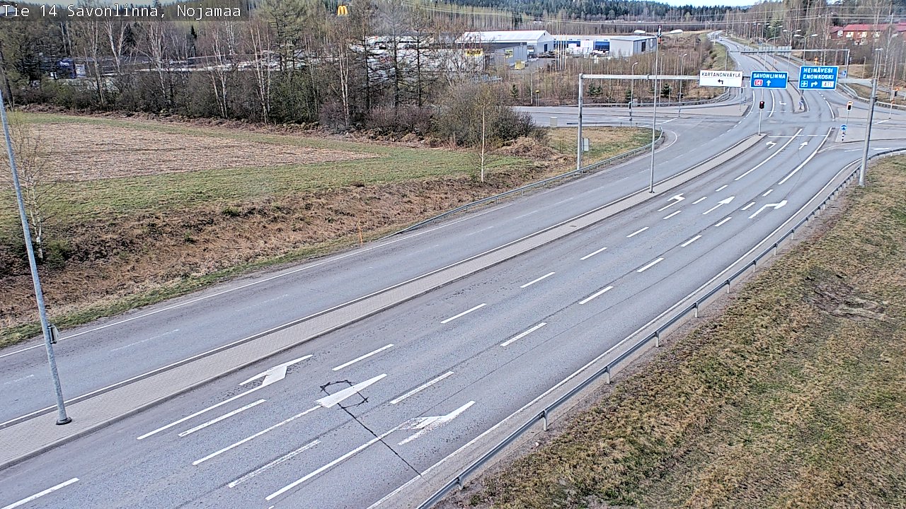 Kelikamerat Kuva Tie 14 Savonlinna, Nojanmaa, Savonlinna, Etelä-Savo