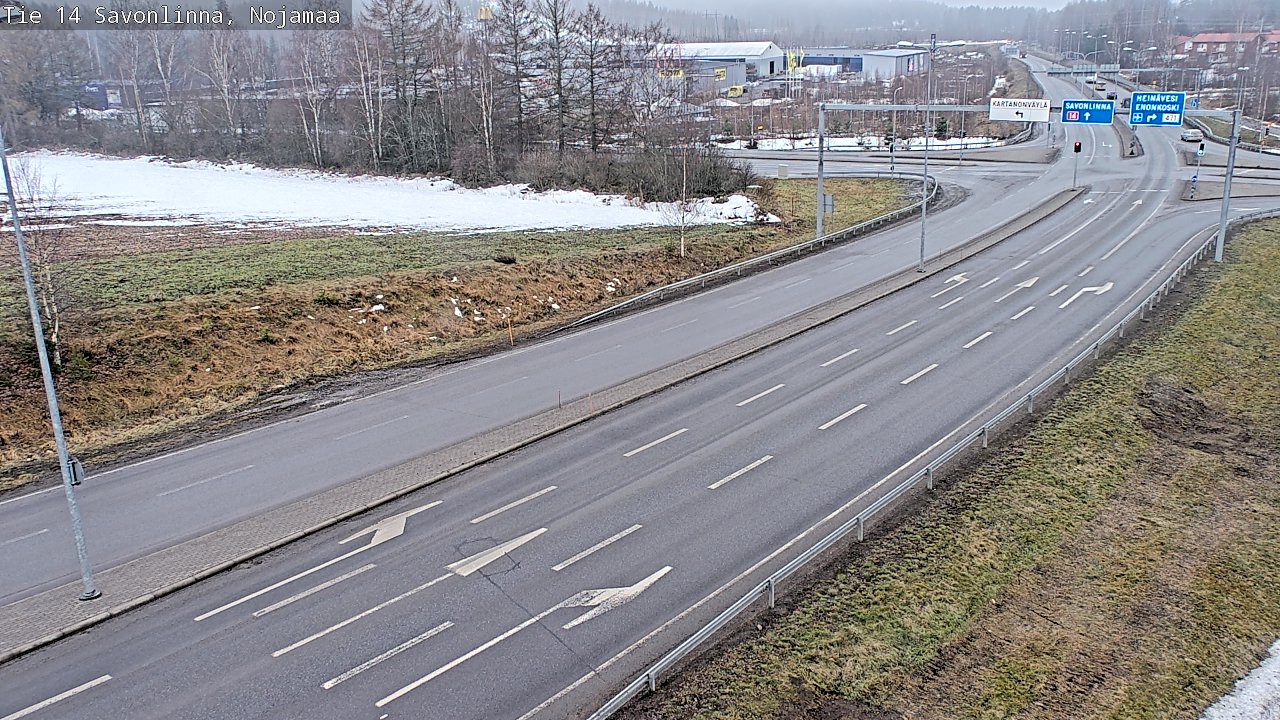 Kelikamerat Kuva Tie 14 Savonlinna, Nojanmaa, Savonlinna, Etelä-Savo