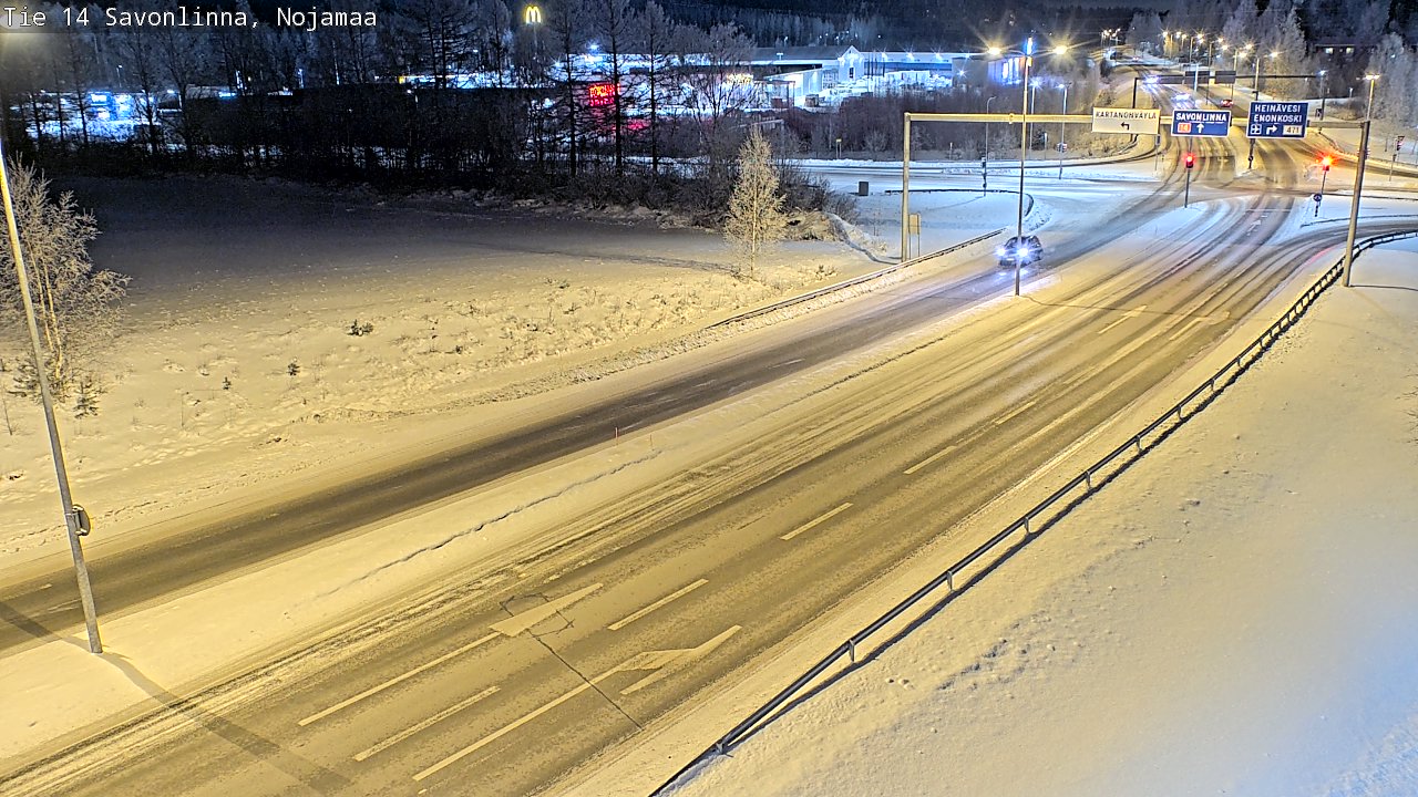 Kelikamerat Kuva Tie 14 Savonlinna, Nojanmaa, Savonlinna, Etelä-Savo