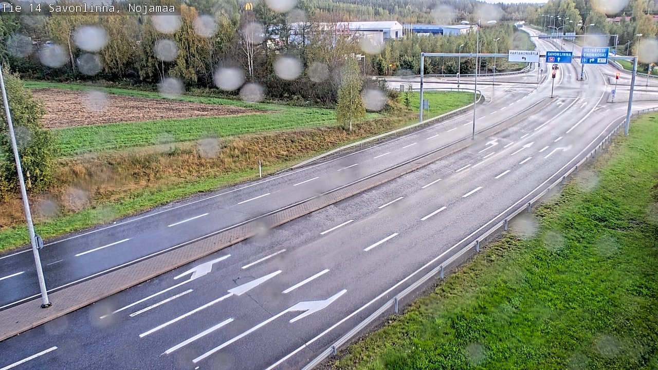 Weather Camera Image Road 14 Savonlinna, Nojanmaa, Savonlinna, Etelä-Savo