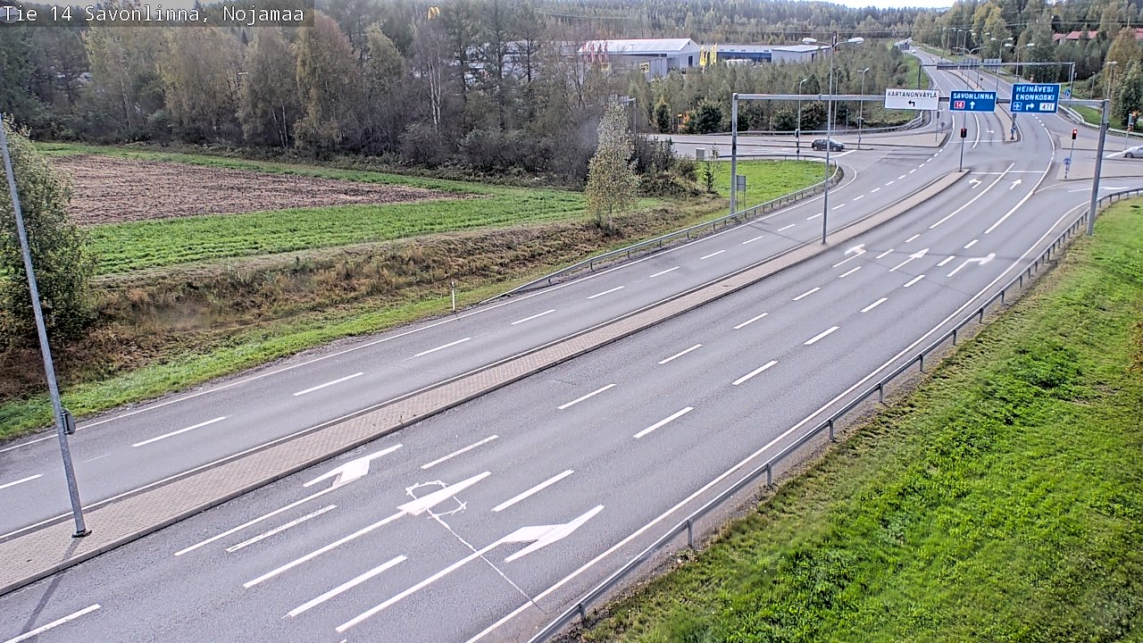 Kelikamerat Kuva Tie 14 Savonlinna, Nojanmaa, Savonlinna, Etelä-Savo