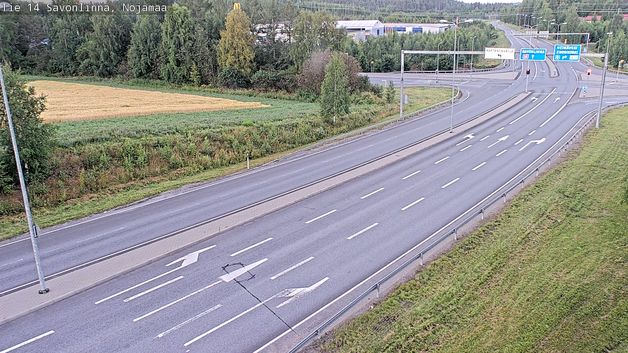Kelikamerat Kuva Tie 14 Savonlinna, Nojanmaa, Savonlinna, Etelä-Savo